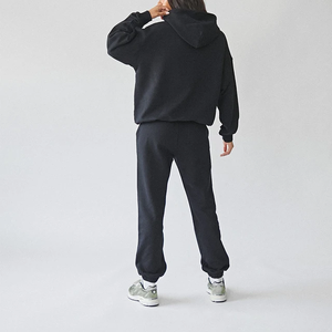 Conjunto deportivo de algodón para mujer al por mayor, conjunto deportivo de 280 g/m² para marcas de ropa urbana estadounidenses, conjunto deportivo para mujer con MOQ bajo - Product Image 6