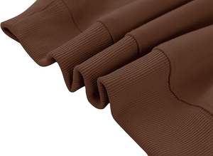 Sudadera con Capucha Corta de Algodón Liso de Lujo para Hombre, Personalizada, Oversize, Estilo Urbano, de Gran Gramaje - Product Image 6