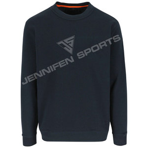 Sweat-shirt unisexe de sport décontracté en coton 100% de haute qualité, épais pour l'hiver, avec impression personnalisée en relief, respirant et à séchage rapide - Product Image 1