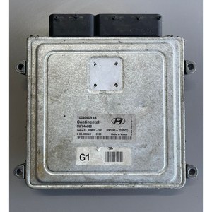 อะไหล่รถยนต์มือสอง โมดูลควบคุมเครื่องยนต์ Continental ECU สำหรับ Hyundai 39100-2G500 5WY4A06C SIM2K อะไหล่รถยนต์เกาหลี - Product Image 4