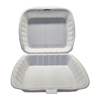 ภาชนะบรรจุอาหารโฟม PS แบบใช้แล้วทิ้งพร้อมฝาปิดดีไซน์ใหม่2025 - Product Image 1