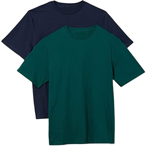 Camisetas Formales Extra Grandes para Hombre, 100% Algodón, Anti-Pilling, con Letras Bordadas, Venta al Por Mayor 2025 - Product Image 3