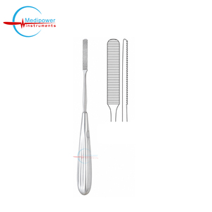 Raspador Nasal Profesional para Rinoplastia Cottle de 21 cm, Instrumento Médico Reutilizable de Acero Inoxidable |   Lima Quirúrgica para Huesos - Product Image 4