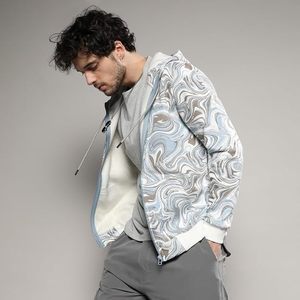 Sudadera con capucha de algodón grueso de alta calidad, personalizada, con cremallera completa, extragrande, de lujo, pesada, sin estampado. - Product Image 4