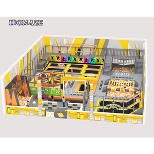 Parc de <span class=keywords><strong>trampoline</strong></span> Tous âges Équipement de terrain de jeu de saut Parque De Trampolines Intérieur avec <span class=keywords><strong>protection</strong></span> - Product Image 4