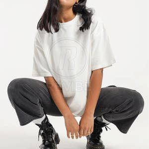 Camiseta Informal Holgada y Transpirable para Mujer, Nueva Llegada, Verano, 100% Algodón, Estilo Único - Product Image 4