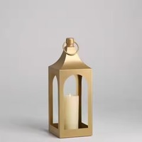 Lanterne en cuivre antique pour bougie, décoration intérieure, patio extérieur, réception de mariage, utilisation en jardin, design métallique durable
