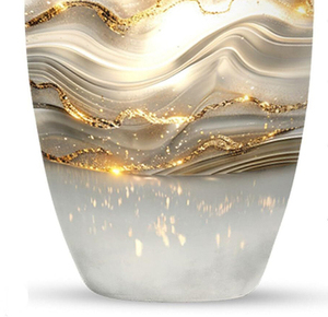 โกศบรรจุอัฐิสำหรับผู้ใหญ่ โกศตกแต่งสำหรับงานศพ โกศฝังศพสำหรับชายและหญิง โกศทำมือ - Product Image 6