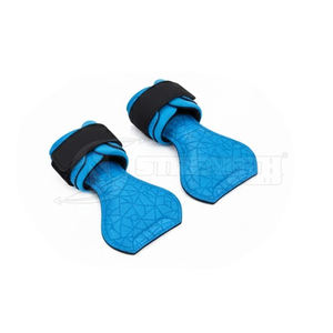 Agarraderas de levantamiento de pesas resistentes con diseño extra acolchado para peso muerto, press de banca y sentadillas - Product Image 6