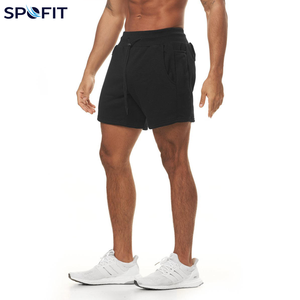 2026 Summer Plus Size Knitted Breathable Anti-Wrinkle Eco-Friendly <b>Men's</b> Beach Running Fitness Swim <b>Trunks</b> Mid Waist Drawstring - Product Image 4