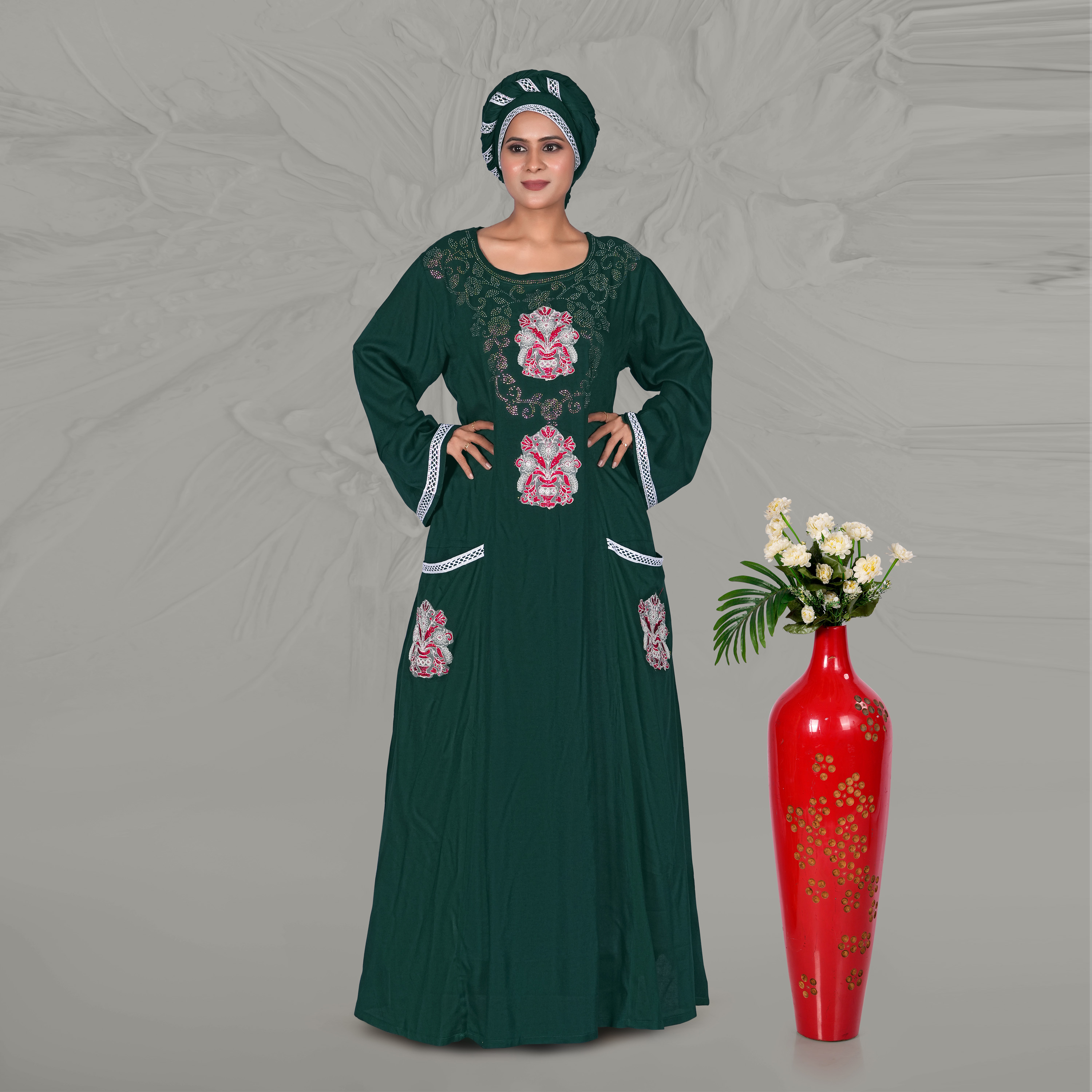 สีเขียว