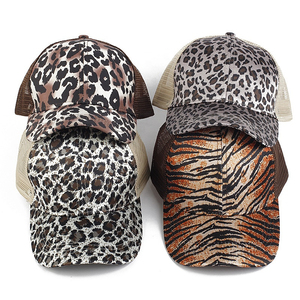 Custom Tiger <b>Camo</b> Trucker Hat Mesh Breathable Patch Snapback <b>Cap</b> Full Color Print Bulk Blank Ready Ship Outdoor Fashion Club - Product Image 6