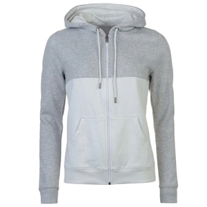 Sudadera con capucha unisex de alta calidad con bloques de color y cremallera, personalizable para hombre, 100% algodón - Product Image 5