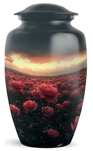 Wholesale Metal Cremation Urns <b>for</b> Adult Human <b>Ashes</b> Modern Design Funeral Supplies <b>Casket</b> Memorial Keepsake - Product Image 4
