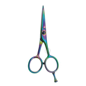 กรรไกรตัดผมทำจากวัสดุสแตนเลสเพื่อความทนทาน กรรไกรสำหรับร้านทำผมที่ออกแบบมาเพื่อการตัดที่แม่นยำและเรียบเนียน - Product Image 3