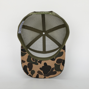Gorra Trucker de Camuflaje Tigre al por Mayor, 100% Algodón, Malla Transpirable, Moda para Exteriores, Parche, Gorra Snapback, En Lote, Lisa, Envío Gratis - Product Image 6