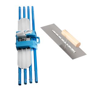 Kit di attrezzi per la finitura del cemento: Frattazzo a lama piatta in magnesio 48 x 8 pollici, personalizzabile OEM, con 4 frattazzi per cemento - Product Image 1
