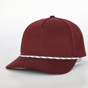 Casquette de baseball souple à haute élasticité pour l'entraînement, chapeau de sport sans couture haute performance, casquette respirante et anti-transpiration personnalisable, prix de gros - Product Image 1