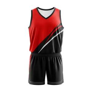 Uniforme de Baloncesto Transpirable de Alta Calidad, Color y Logotipo Personalizados, 100% Poliéster, Servicio OEM, Venta al Por Mayor - Product Image 1