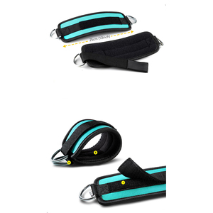 Sangles de cheville robustes pour machine à câble, support d'entraînement des jambes pour la musculation des fessiers et les exercices de force - Product Image 3