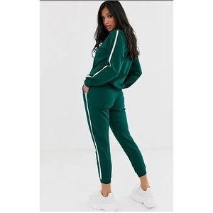 Chándal de Invierno para Mujer, Transpirable, Reversible, Ligero, Tallas Grandes, Personalizado, 100% Algodón, Servicio OEM - Product Image 6