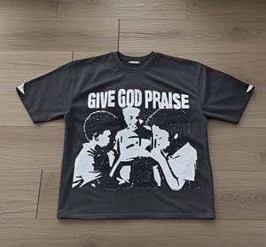 T-shirt Homme Personnalisable Respirant Écologique Col V Ample Manches Courtes Uni Imprimé Sérigraphié 100% Coton - Product Image 6