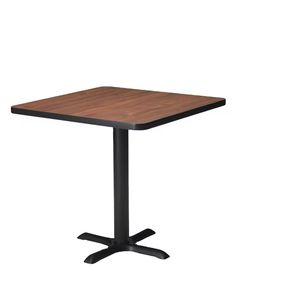 Mesa de Comedor Extensible de Madera Contemporánea con Base de Pedestal Moderna, Acabado en Roble Claro, Mueble Funcional Extensible para Cocina o Comedor - Product Image 1