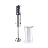 Mixeur plongeant Lacor 300W en acier inoxydable avec tasse doseuse pour smoothies et soupes