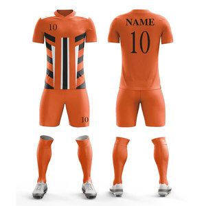 Custom Basketball Uniform For Adults Customized Name Numbers Multi Color Polyester/Nylon Stretchable Football Uniform Suit - Product Image 4