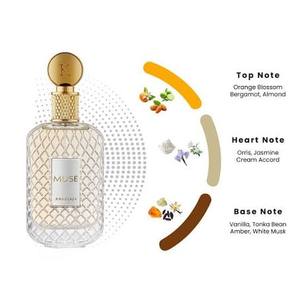 น้ำหอม MUSE 100 มล. โดย KHADLAJ ของแท้จากดูไบ กลิ่นหอมติดทนนาน น้ำหอมแบบ Eau De Parfum สำหรับผู้หญิง - Product Image 3