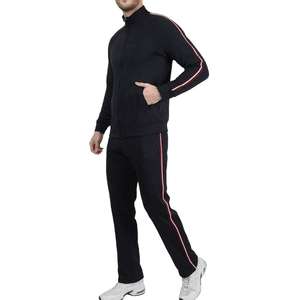 ชุดวอร์มแฟชั่นคุณภาพพรีเมียม ระบายอากาศได้ดี ผลิตจากผ้าฝ้าย 80% โพลีเอสเตอร์ 20% ขายส่งชุดวอร์มฤดูหนาวสำหรับผู้ชาย - Product Image 2