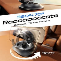 Support de téléphone de voiture LISEN 2025 amélioré, rotatif à 360°, en silicone, réglable, pour iPhone 16 15 Pro Max Samsung