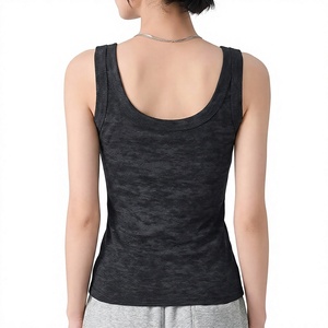 เสื้อกล้ามออกกำลังกายสำหรับผู้หญิง ELIVEERA ENTERPRISES รุ่นซัมเมอร์ ระบายอากาศได้ดี แห้งเร็ว ไร้ตะเข็บ เป็นมิตรต่อสิ่งแวดล้อม ผลิตตามสั่ง คุณภาพดีที่สุด - Product Image 2