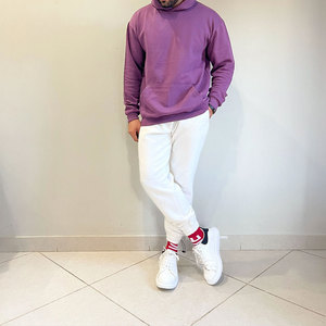 Sudadera con Capucha Clush Industries para Hombre, Estilo Urbano, Hombros Caídos, Transpirable, Básica, Mezcla de Algodón Grueso, de Secado Rápido - Product Image 4