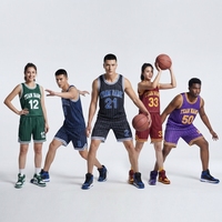 Maillot de basket-ball pour équipe masculine, uniforme de haute qualité, édition classique, réversible, vêtements de sport brodés