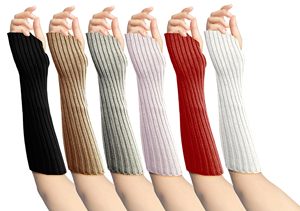 ปลอกแขนถักลายริบสีแดง แบบไร้รอยต่อ สำหรับผู้ใหญ่ ทั้งชายและหญิง ปลอกแขนยาวแบบไม่มีนิ้ว ยืดหยุ่นได้ ช่วยพยุงกล้ามเนื้อ - Product Image 6