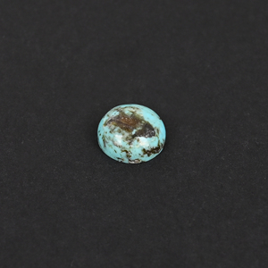 Turquesa Azul Natural Auténtica Americana, Cabujón Redondo de 13x13mm para Diseño de Joyería - Product Image 2