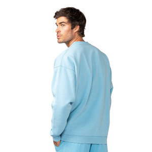 Ensemble short et sweat-shirt en molleton 100 % coton pour homme, respirant, décontracté, motif uni, imprimé par transfert thermique, tricoté 280g - Product Image 4