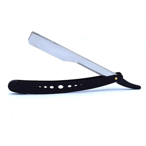 Navaja de Afeitar Plegable de Acero Inoxidable Resistente con Caja, Herramienta Profesional para Depilación Facial en Salón - Product Image 2