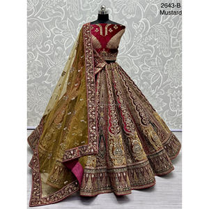 Nupcial Indio Desgaste Terciopelo Colecciones Para Novia Con Zarkhan Trabajo Por Fabzone - Product Image 2