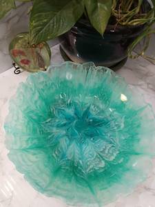 Tazón de Resina Hecho a Mano |   Arte epóxico abstracto único |   Decoración para el Hogar |   Exhibidor de Mesa |   Regalo para Ella - Product Image 2