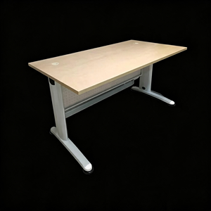 Durable Rectangular Conference <b>Table</b> with Metal Legs MDF Top Modern Design Stable <b>Office</b> Furniture for Commercial Use - Product Image 2
