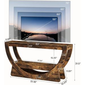 Soporte de TV Moderno para Televisores de hasta 75 Pulgadas, Soporte Premium para una Experiencia Óptima de Visualización - Product Image 1