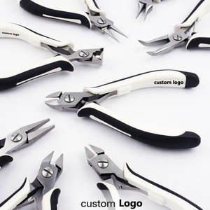 Outil de coupe de bijoux en acier inoxydable de haute qualité, micro-couteau à tête ovale en relief avec logo personnalisé noir. - Product Image 4