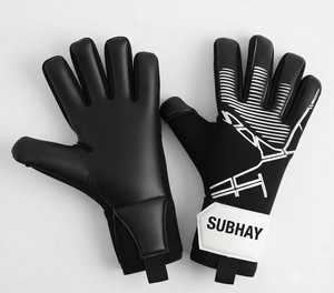 ถุงมือผู้รักษาประตูฟุตบอล SUBHAY แบบเต็มนิ้ว กันลื่น ระบายอากาศได้ดี ทำจากวัสดุลาเท็กซ์ สายรัดข้อมือปรับได้ ปิดด้วยแถบตีนตุ๊กแก ใช้ได้ทั้งชายและหญิง - Product Image 1