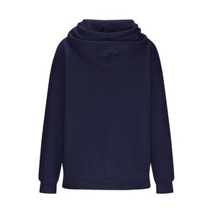 Sweat à capuche oversize pour femme, couleur unie, épaules tombantes, manches longues, 100% coton molletonné, décontracté, 320 g/m² - Product Image 6
