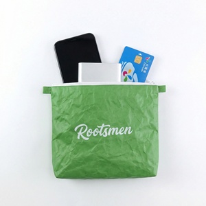Bolsa de Cosméticos de Viaje Ecológica de Tyvek con Cierre, Material Reciclable, Tamaño y Color Personalizables, Logotipo Personalizado, Mediana, Fácil de Usar - Product Image 6
