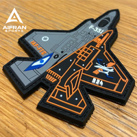 Patch en PVC souple et durable Aifran OEM personnalisé pour chapeaux, vestes, sacs – Logo en relief – Fournisseur d'usine