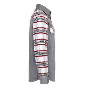 Chemises de soudage ignifuges FR de haute qualité, grande taille, en coton, haute visibilité, vêtements de travail anti-plis, anti-bactériens - Product Image 5