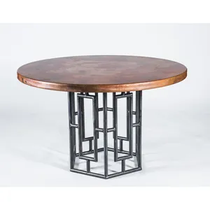 Modern <b>Nesting</b> Metal <b>Coffee</b> <b>Table</b> with Tempered Glass Surface FurnitureRound Iron <b>Coffee</b> <b>Table</b> Modern Design Durable Indoor - Product Image 2